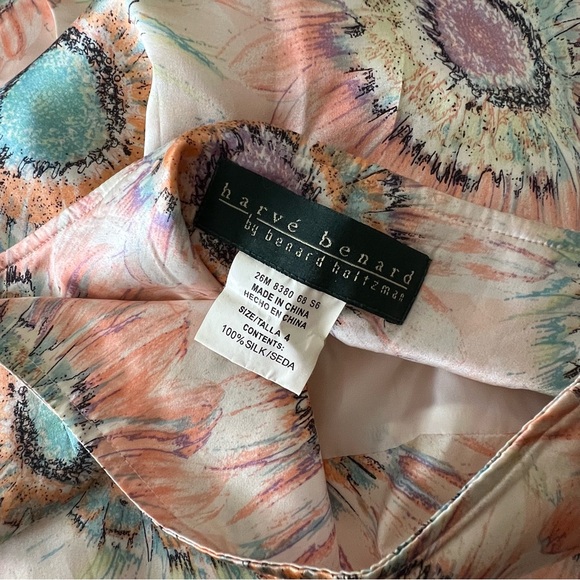 Harve Benard Silk Floral Maxi Skirt (4) - Picture 4 of 4